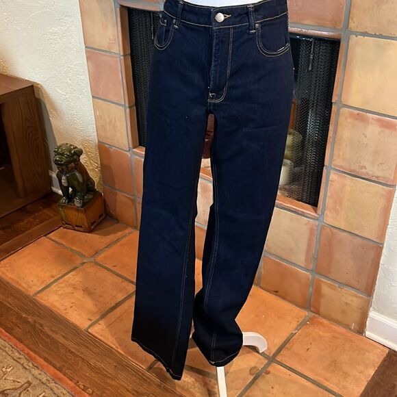 Zara Indigo Blue Bootcut Flare, size 10! - Picture 1 of 9